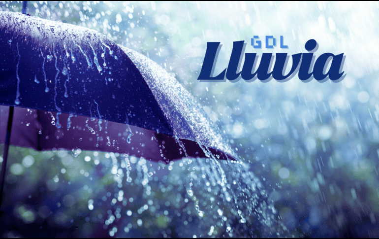 Las lluvias se presentarán desde la madrugada del jueves, alrededor de las 02:00 horas. ESPECIAL / CANVA