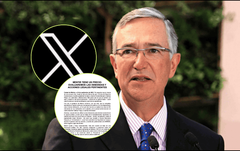 El día de ayer, Sheinbaum compartió con la audiencia que Salinas Pliego pagó una fianza de más de 25 millones de dólares en Estados Unidos. NTX / ARCHIVO / X / @gruposalinas