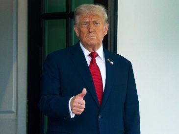 Trump, que se reunirá el próximo lunes con el primer ministro israelí, Benjamín Netanyahu. EFE/W. OLIVER