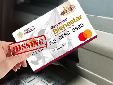 La tarjeta del Banco del Bienestar es el medio por el que los beneficiarios de los programas sociales reciben su apoyo económico en cada dispersión. ESPECIAL / CANVA