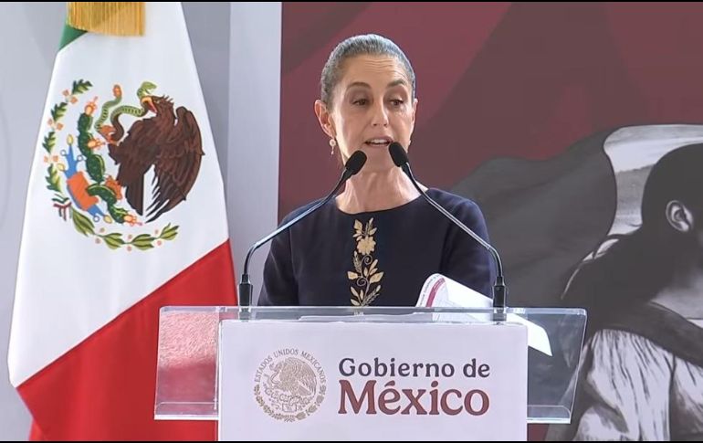 Sheinbaum presenta su Primer Informe de Gobierno, como lo ha hecho ya en varias entidades del país. ESPECIAL