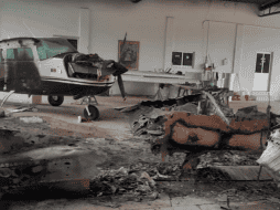 En los hechos hubo tres avionetas destruidas con explosivos. ESPECIAL