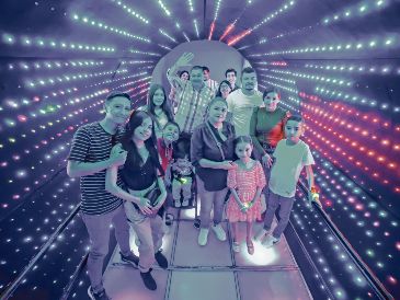 La canica azul es uno de los espacios más esperados por toda la familia. CORTESÍA