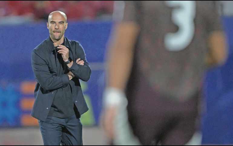 El director técnico vio un buen juego de su equipo. AFP