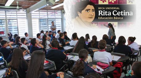 La Beca Rita Cetina entrega apoyos bimestrales y un pago adicional para familias con más de un hijo en secundaria. ESPECIAL / EL INFORMADOR y Programas del Bienestar
