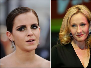 Rowling vuelve a atacar a Emma Watson al considerarla una "ignorante". AP / AFP / ARCHIVO
