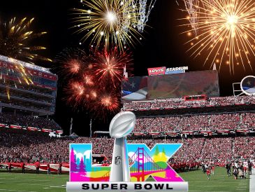 La NFL eligió como sede de la edición LX al Levi’s Stadium, ubicado en Santa Clara, California, dentro del área de la Bahía de San Francisco. ESPECIAL / AFP y CANVA
