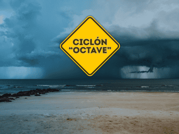 Por ahora,  "Octave" se localiza a mil 495 km al sur-suroeste de Cabo San Lucas, Baja California Sur. ESPECIAL / CANVA