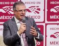 Economía, Marcelo Ebrard habla durante la presentación de la iniciativa 