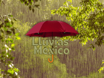 Este miércoles se esperan lluvias fuertes a muy fuertes en el oriente, sur y sureste de México. ESPECIAL / CANVA