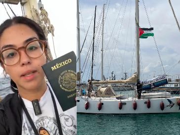 Esto dijo Arlin Medrano en redes sociales tras la presunta intercepción de su barco parte de la Flotilla Global Sumud. ESPECIAL / X: @arlinmedrano_ / AP / ARCHIVO