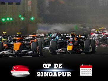 La F1 tendrá una competencia más este año, en esta ocasión, el Gran Premio de Singapur. AP / ARCHIVO