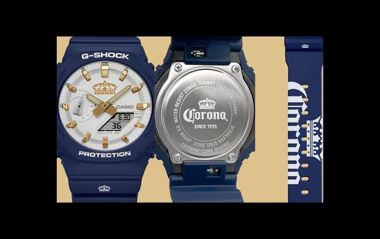 La pieza conmemorativa forma parte de la línea G-SHOCK, reconocida por su durabilidad y diseño robusto. CORTESÍA