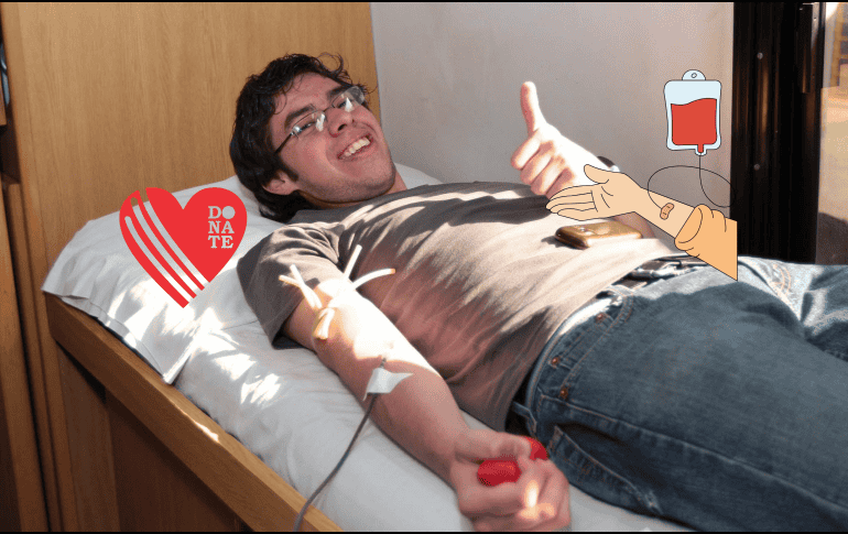 Donar sangre de forma periódica pueden traer beneficios a tu salud. NTX/ ARCHIVO