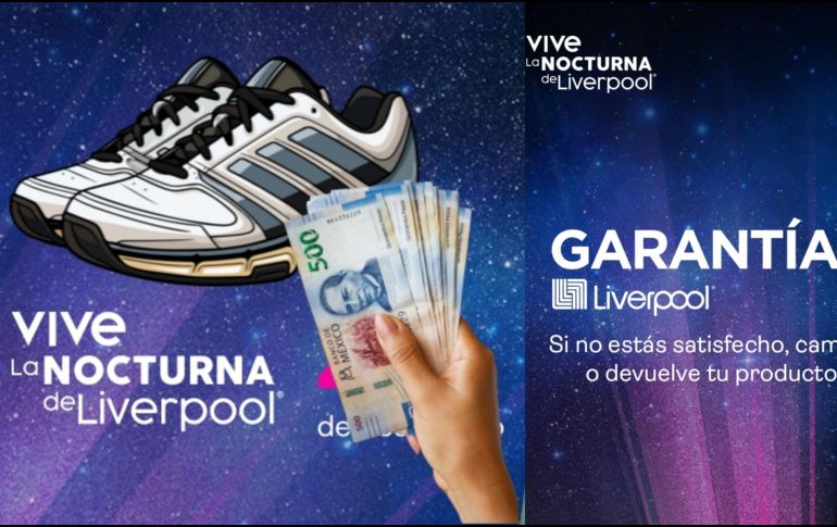 Todos estos tenis se encuentran a menos de 500 pesos por la Venta Nocturna en Liverpool. ESPECIAL / Liverpool