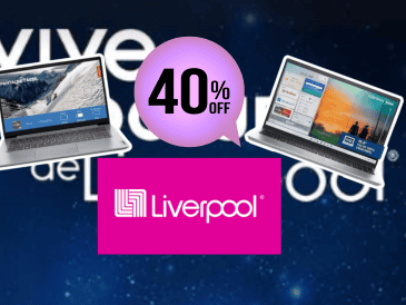 Aprovecha las rebajas especiales, facilidades de pago y adquiere tu laptop en la Venta Nocturna de Liverpool. ESPECIAL/ LIVERPOOL