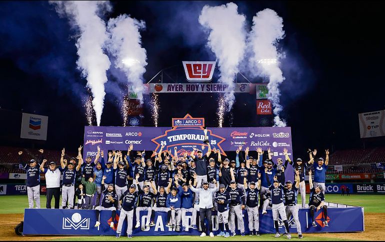 El más reciente campeonato obtenido por la novena albiazul fue en la Temporada 2024-2025 de la Liga Mexicana del Pacífico, siendo los actuales monarcas del torneo que está por comenzar el próximo 14 de octubre con el juego inaugural ante los Águilas de Mexicali. ESPECIAL