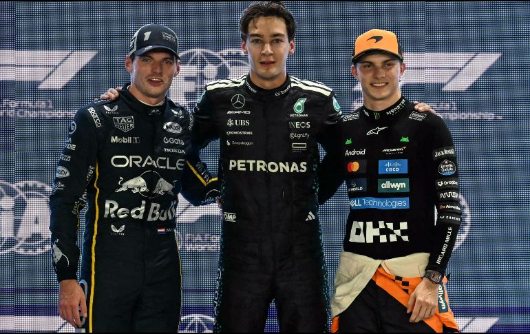 Contra todo pronóstico, George Russell se adueñó de la pole position para el Gran Premio de Singapur. AFP / M. Rasfan