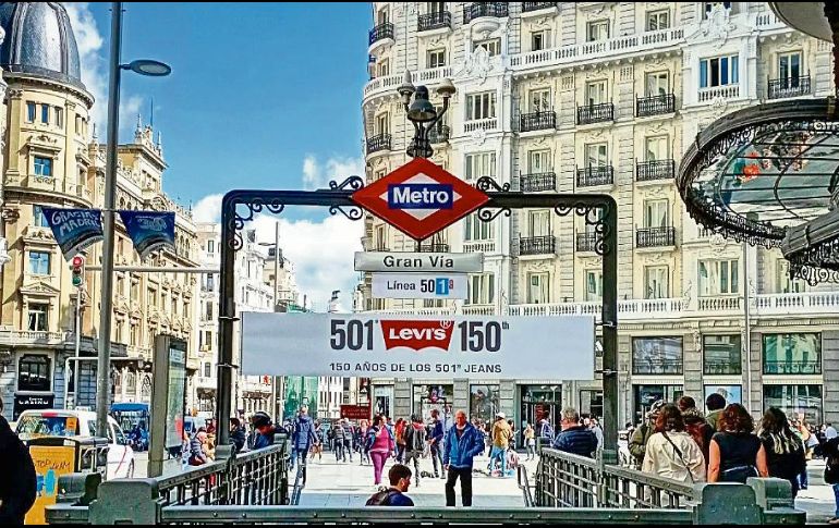 La Gran Vía. Punto de partida para recorrer la capital española y salir de compras. EL INFORMADOR/F. González
