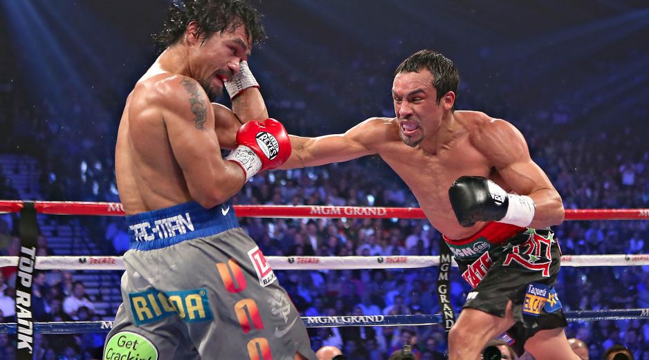 Hubo peleas inolvidables entre el mexicano y el filipino, en las cuales Márquez salió con récord de 2 derrotas, un empate y una histórica victoria por nocaut. Imago7 / ARCHIVO