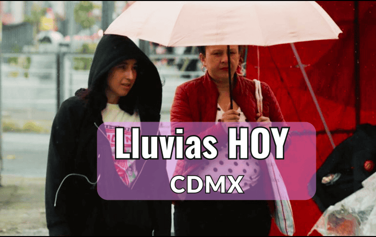 Este lunes 6 de octubre, en la CDMX, se pronostica  lluvias puntuales fuertes acompañadas de descargas eléctricas. SUN/ ARCHIVO