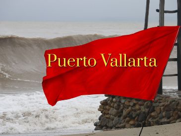 Todas las plasyas de Puerto Vallarta tienen bandera roja hoy martes 7 de octubre, según Protección Civil Jalisco. EFE / ARCHIVO