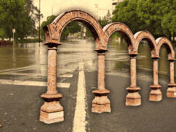 Los efectos del huracán 