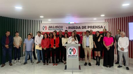 La ex candidata a la gubernatura de Jalisco reprochó que Movimiento Ciudadano ha votado en conjunto con Morena y sus aliados polémicas reformas. EL INFORMADOR / O. GONZÁLEZ