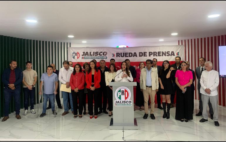 La ex candidata a la gubernatura de Jalisco reprochó que Movimiento Ciudadano ha votado en conjunto con Morena y sus aliados polémicas reformas. EL INFORMADOR / O. GONZÁLEZ