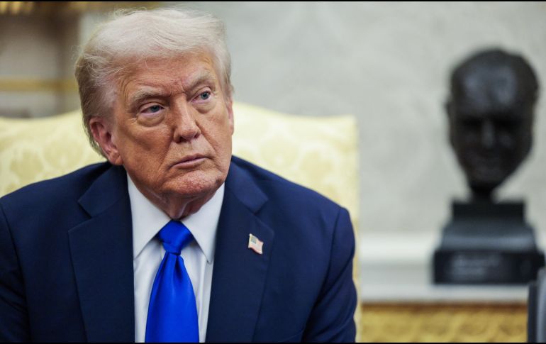 El presidente expresó que no tenía ninguna preferencia sobre la estructura de acuerdos comerciales entre las tres economías norteamericanas. EFE/EPA/S. Thew