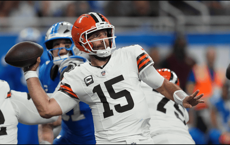Los Browns recibirán a cambio de Joe Flacco una selección de quinta ronda del Draft de 2026. AP / ARCHIVO