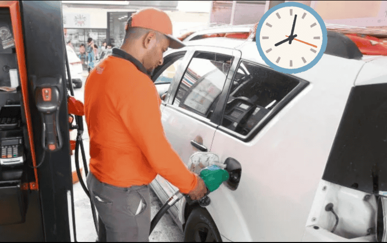 Hay momentos del día más convenientes para cargar gasolina. EL INFORMADOR/ARCHIVO
