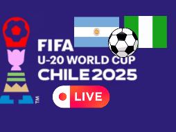 Argentina y Nigeria, que se enfrentarán hoy, 8 de octubre, en el Mundial Sub-20. ESPECIAL/ FIFA