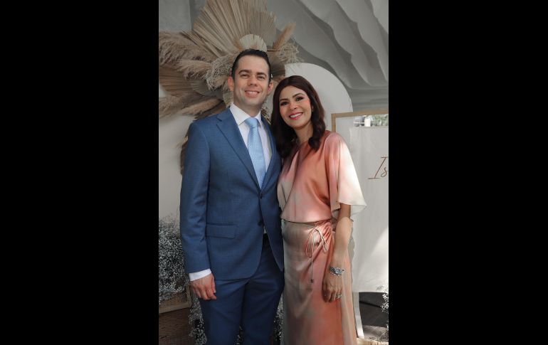 Sergio Fernández y Michelle Beltrán. GENTE BIEN JALISCO / C. Jimeno