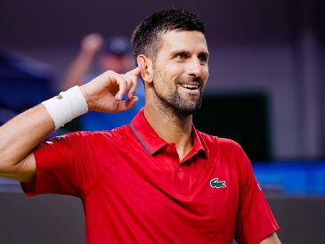 Djokovic está ahora a dos victorias de su corona número 41 en un Masters 1000, la primera desde el de París en 2023. EFE/A. Plavevski