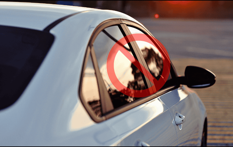 El problema es superar el porcentaje de oscurecimiento en las películas, basado en las leyes de tránsito cada entidad. ESPECIAL