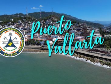 Protección Civil y Bomberos de Puerto Vallarta continuará alerta y al pendiente de las condiciones climatológicas del municipio. ESPECIAL / Gobierno de Puerto Vallarta