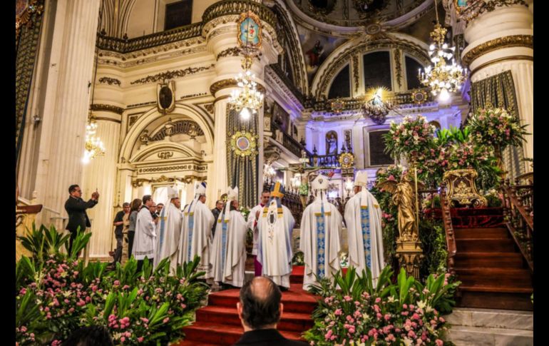 La procesión de regreso a la Basílica de Zapopan. EL INFORMADOR/ARCHIVO