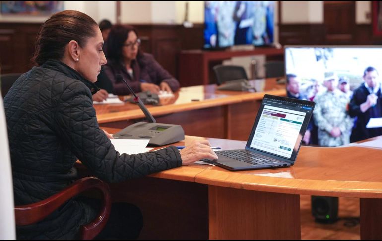 La Presidenta no tendrá actividades públicas el día de hoy. ESPECIAL/Presidencia de México