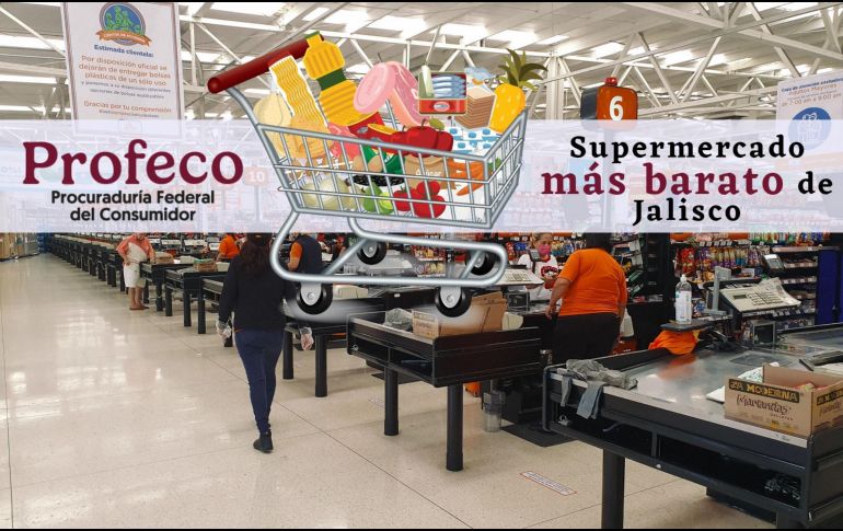 En este supermercado encuentras los precios más bajos de todo Jalisco para adquirir la Canasta Básica; se encuentra en Zapopan. EL INFORMADOR / ARCHIVO