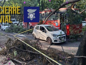 Se exhorta a la población atender las indicaciones del personal desplegado en la zona. ESPECIAL / FACEBOOK Policía Vial Jalisco