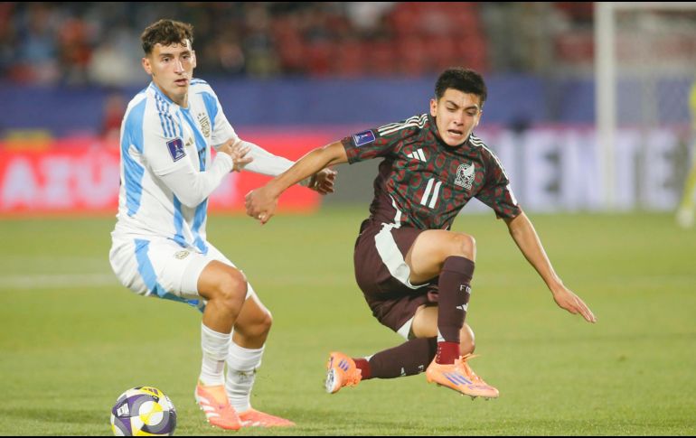 La Selección Mexicana Sub-20 vivió un duro golpe al quedar eliminada en los Cuartos de Final tras caer frente a Argentina. EFE/ ARCHIVO
