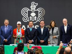 Este lunes se hizo oficial el nombramiento de la golfista mexicana Lorena Ochoa como una de las embajadoras de la sede rumbo a la próxima justa mundialista. EL INFORMADOR/ A. NAVARRO.