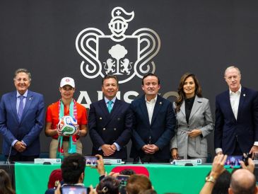 Este lunes se hizo oficial el nombramiento de la golfista mexicana Lorena Ochoa como una de las embajadoras de la sede rumbo a la próxima justa mundialista. EL INFORMADOR/ A. NAVARRO.