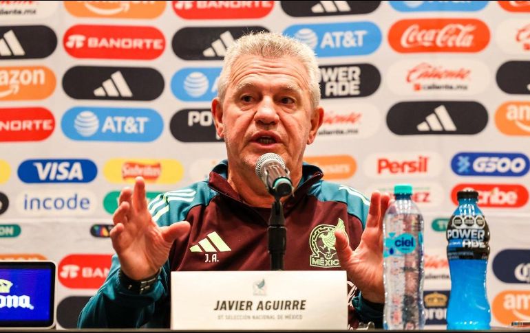 Javier Aguirre reconoció que la presión que se vive en el banquillo de la Selección Mexicana es algo habitual. EL INFORMADOR/ A. NAVARRO.