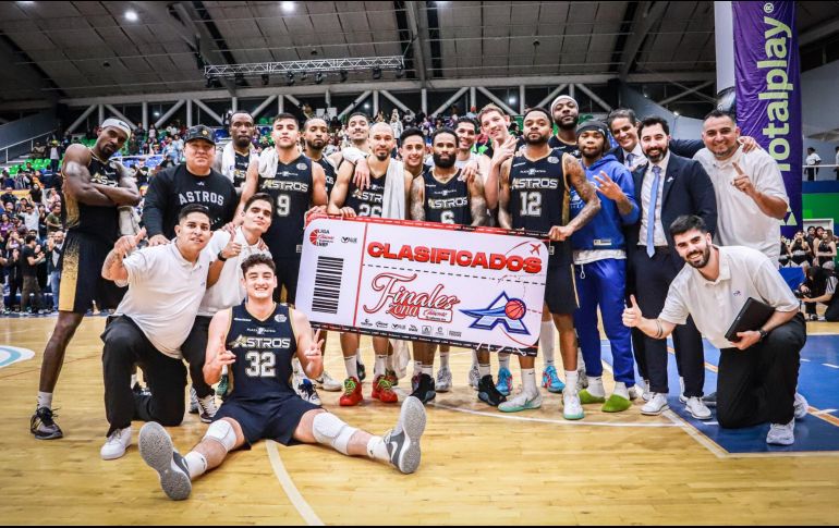 Los Astros se mantuvieron al frente todos los periodos del encuentro contra los Halcones. X/AstrosJalisco
