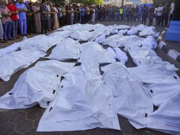 El Ministerio de Sanidad de Gaza anunció este martes la disponibilidad de sus equipos médicos para recibir los cuerpos de los palestinos. AP / ARCHIVO