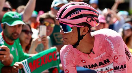 La actuación del UAE Team Emirates fue dominante en el Giro del Veneto, con Isaac del Toro como su principal protagonista. AFP / ARCHIVO