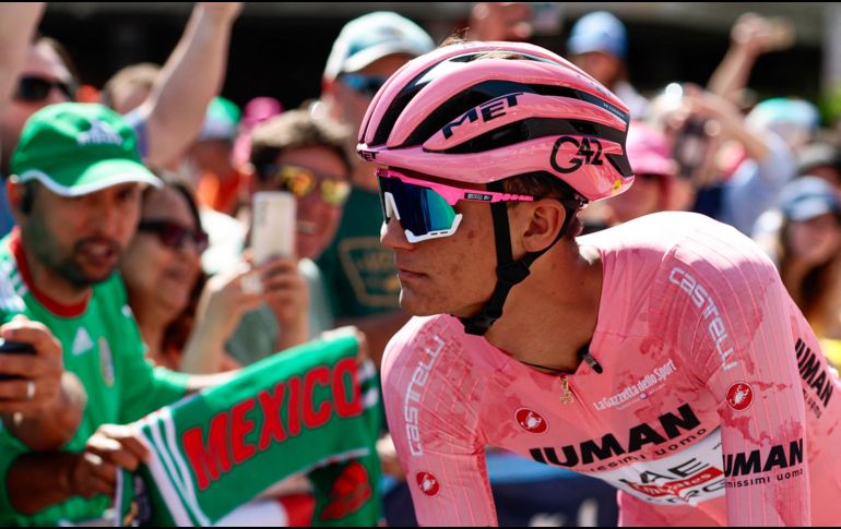 La actuación del UAE Team Emirates fue dominante en el Giro del Veneto, con Isaac del Toro como su principal protagonista. AFP / ARCHIVO