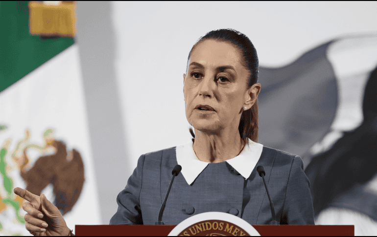 La Mandataria dijo que hay demandas que no serán cumplidas debido a acuerdos legales que se traducen en el seguimiento de procesos administrativos establecidos en tabuladores salariales. EFE / J. Méndez